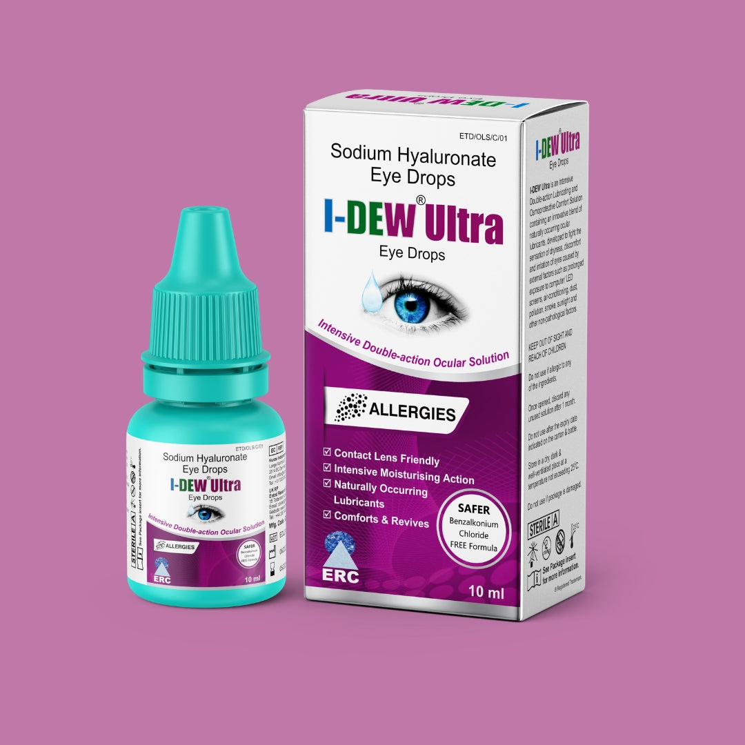 IDEW Ultra Eye Drops (Eye Allergies & Severe Dryness) IDEW Eye Drops