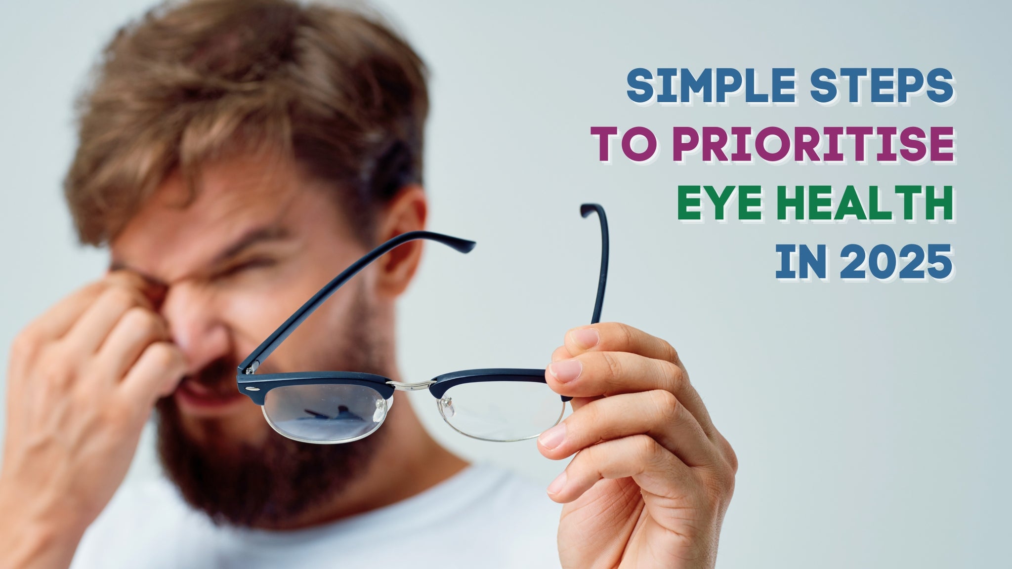 Simple Steps to Prioritise Eye Health in 2025