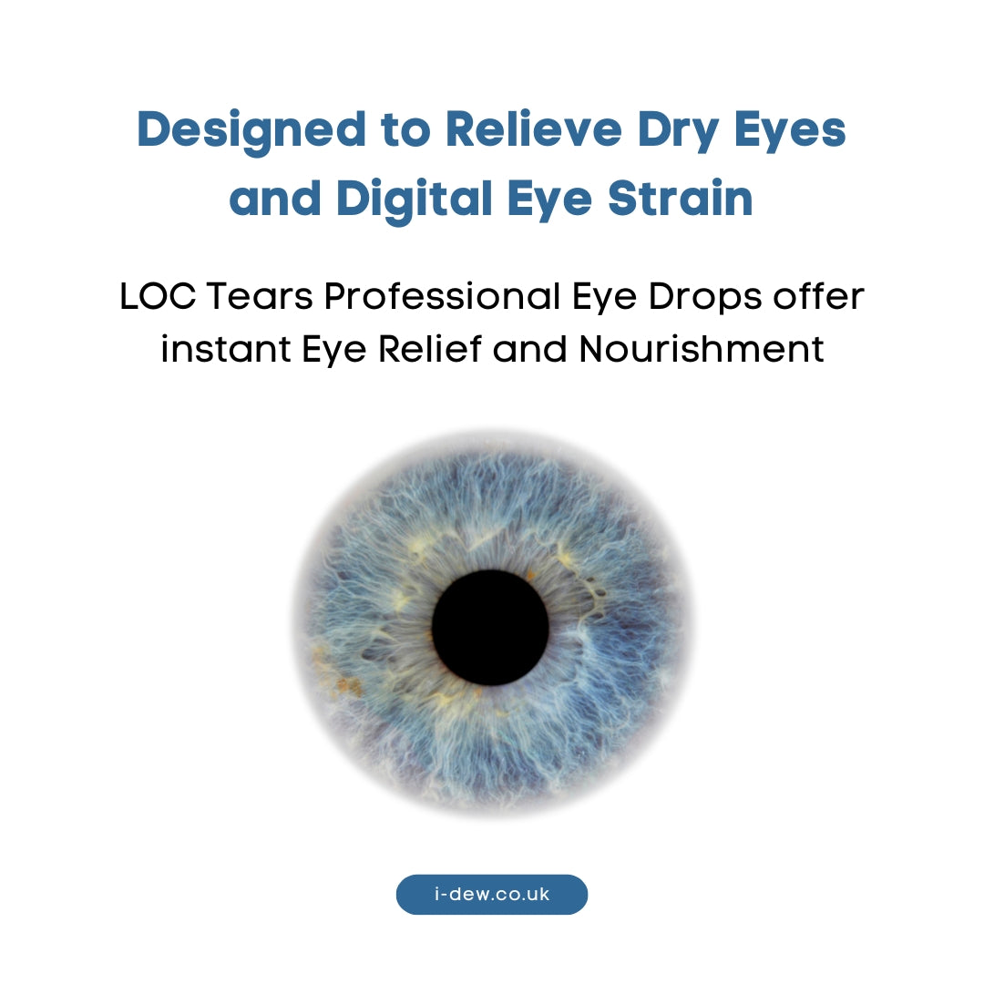 I-DEW LOC Tears Professional Eye Drops (Screen Users & Gamers)