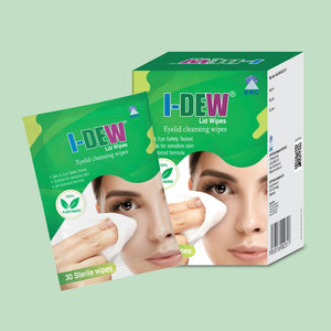 I-DEW Eyelid Cleansing Wipes - Box of 30